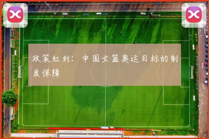 政策红利：中国女篮奥运目标的制度保障